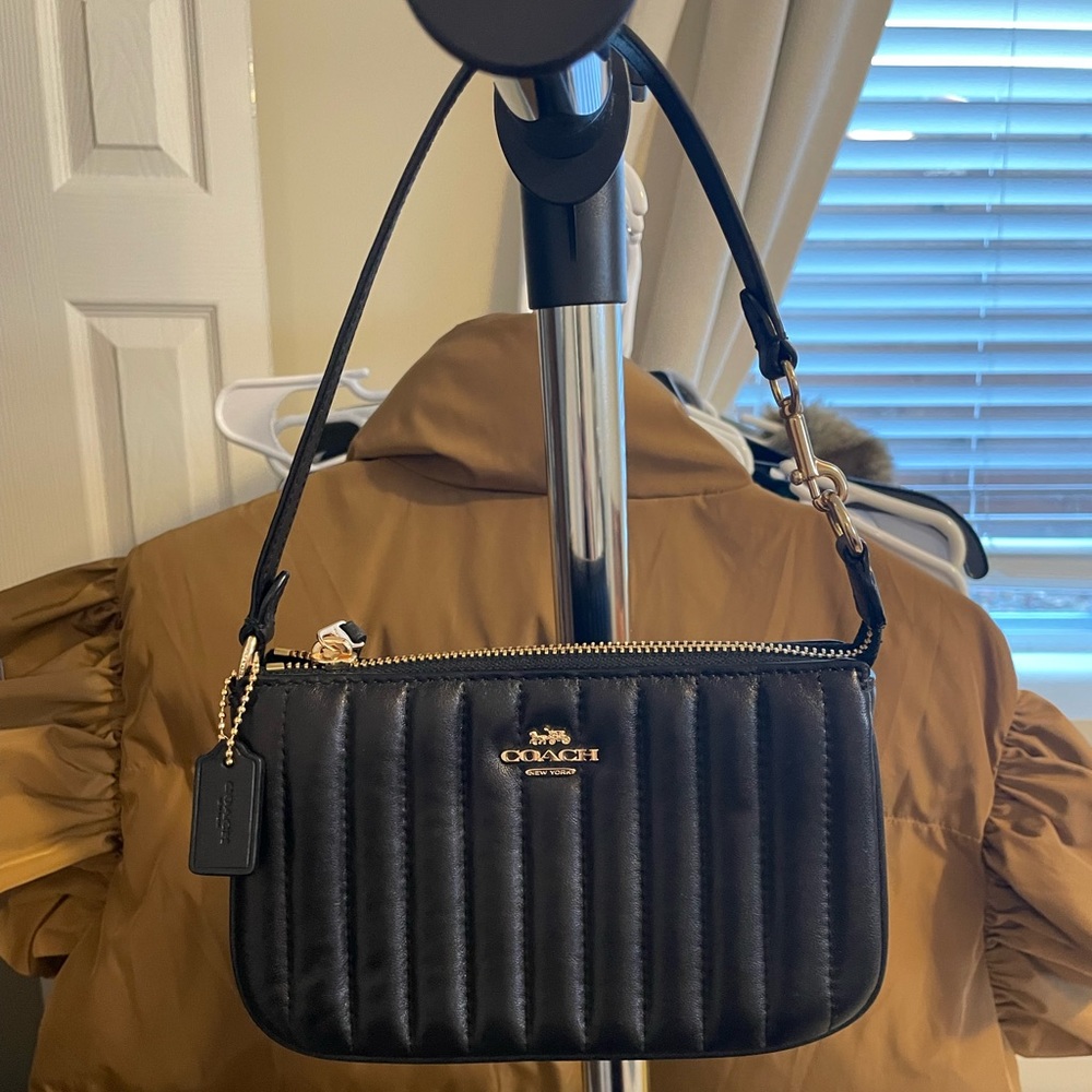Coach black purse